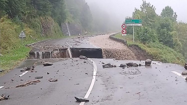 COUP DUR – La route du Somport fermée pour de longs mois